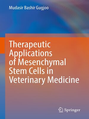 cover image of Therapeutic Applications of Mesenchymal Stem Cells in Veterinary Medicine